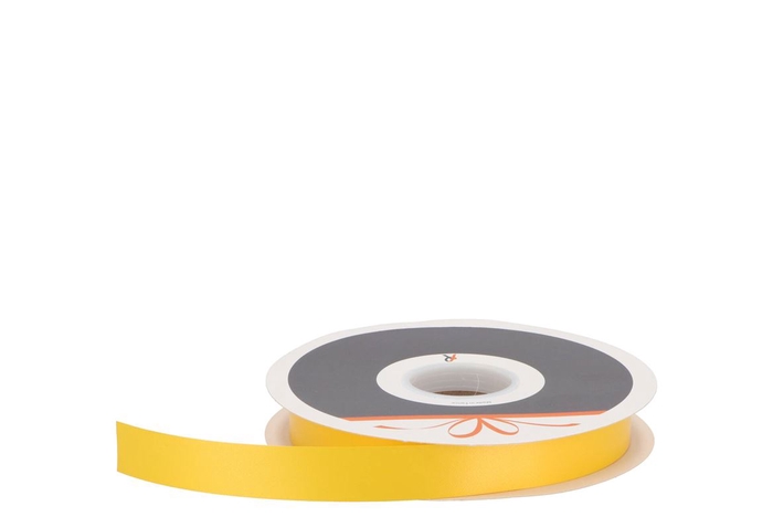Ribbon Curling Poly Yellow 1.9cm X 100 Yard