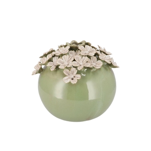 Daisy Green Vase Flower 18x18x17cm