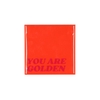 Tile Golden Orange 10x10x1cm Nm