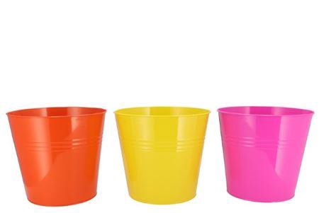 <h4>Zinc Dutch Orange Mix Bucket Basic Ass 25x22x17cm</h4>