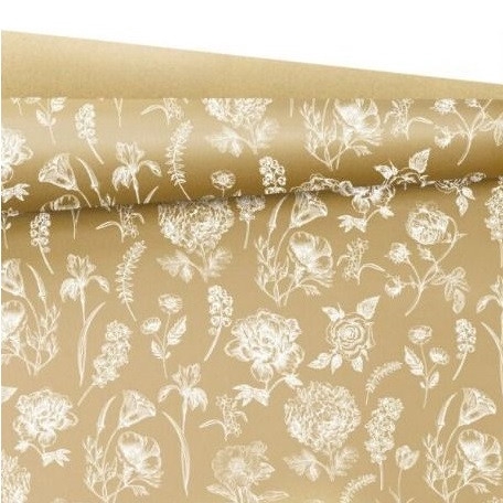 <h4>Paper Roll 80cm 25m Botanical</h4>