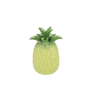 Pineapple Tropical Lime Vase 16x16x22cm Nm