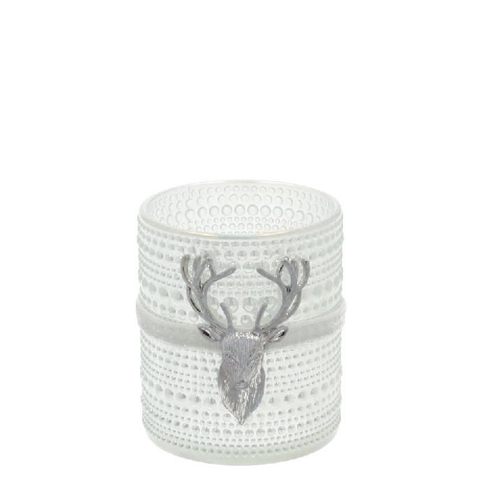 <h4>Kerst Theelicht rendier d08.5*10cm</h4>