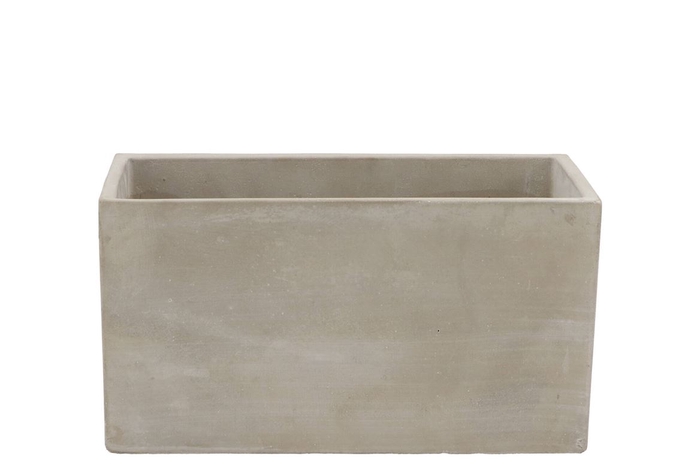 <h4>Concrete Bowl Rectangle 26x13x14cm</h4>