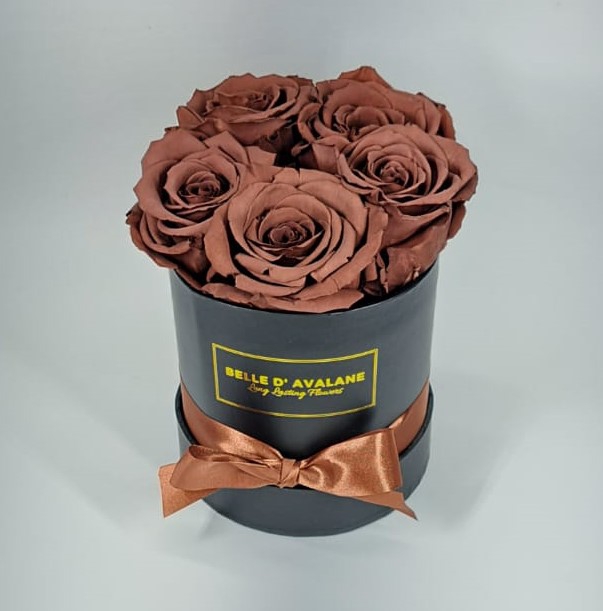 Box rd 12cm zwart-grape (grp02)