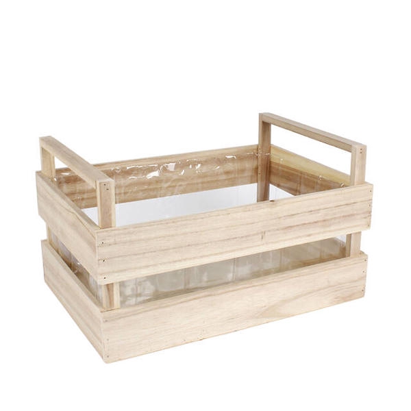 <h4>Krat Canberra hout l38x26xh16.5 naturel FSC</h4>