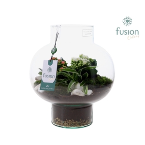 Green Bottle Laura Medium met arrangement