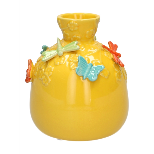 <h4>Bottle Dragonfly d8\\19xh22.5 yellow</h4>