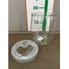 GLAS BOEKET VAAS H22XD15