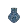 Inga Grape Blue Vase Active Glaze 24x24x27cm Nm