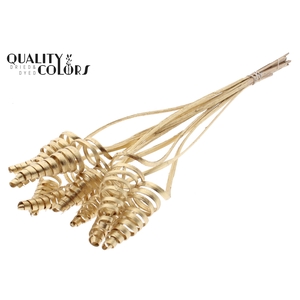 Cane Cone on stem Antique Gold