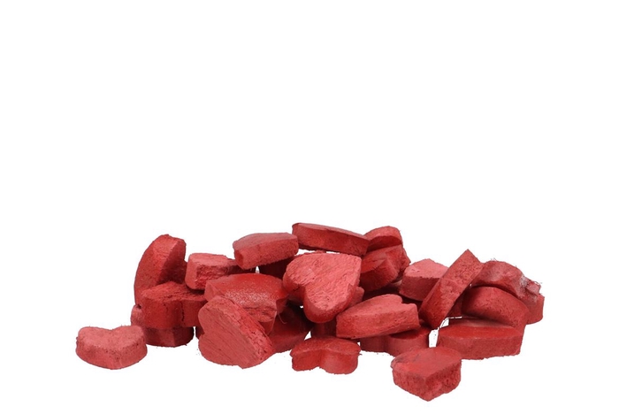 <h4>Nature Coconut Hart 3,5cm Red P/100</h4>
