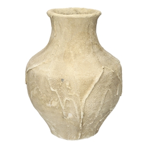 DF03-730290300 - Vase Elvine d12.8/22xh29.5 beige