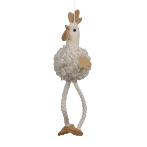 Easter Deco hanging rooster 17cm