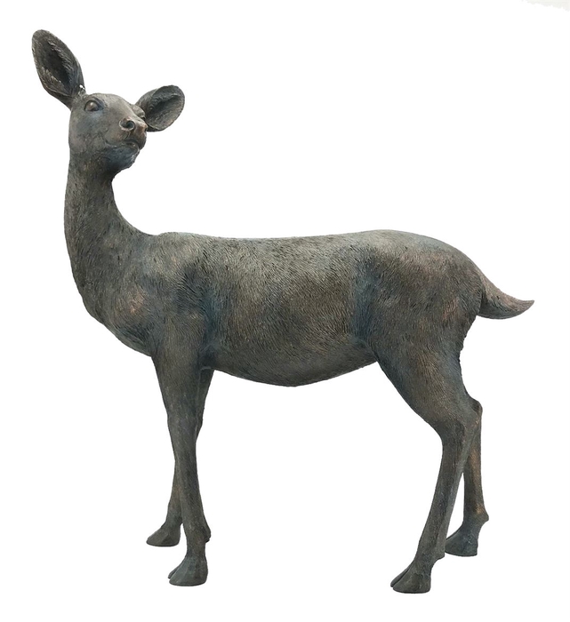 <h4>Deco Deer Fallow L81w28h89 Bronze</h4>