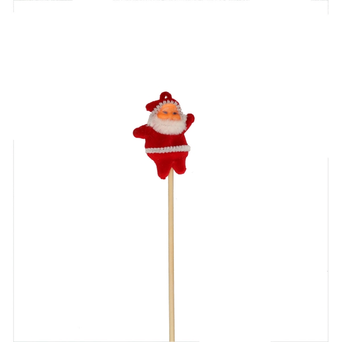 <h4>Kerst bijsteker 50cm Kerstman 5cm</h4>