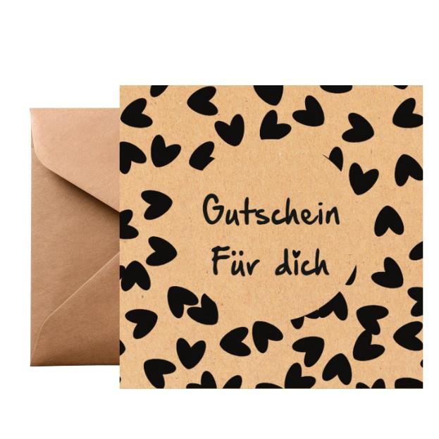 <h4>Labels Kadobon D 13*13cm x25 hart</h4>