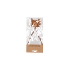 Pick Rusty Oak Leaf Metal 5x17cm P/4