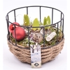 Gaasmand met touw 18cm