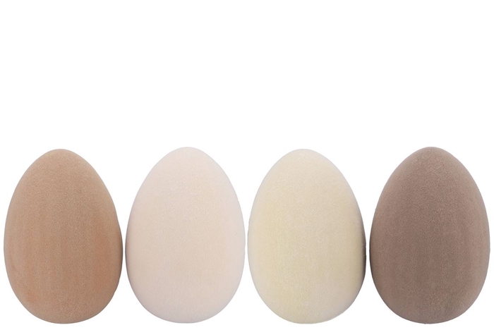 <h4>Easter Flock Natural Brown Egg Xl Ass 38x38x53cm</h4>