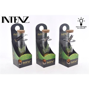 Clusia in Tube glas + LED + verpakking-levertijd 24u