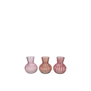 Feline Old Pink Mix Vase Ass 9x11cm