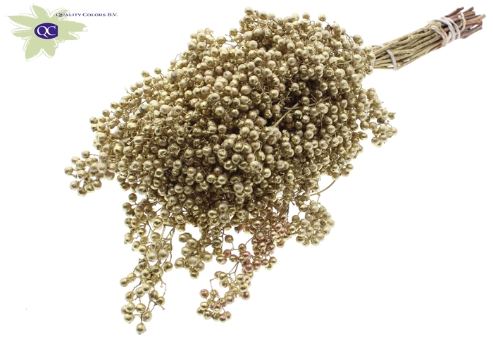 <h4>Pepperberries per bunch in poly gold</h4>