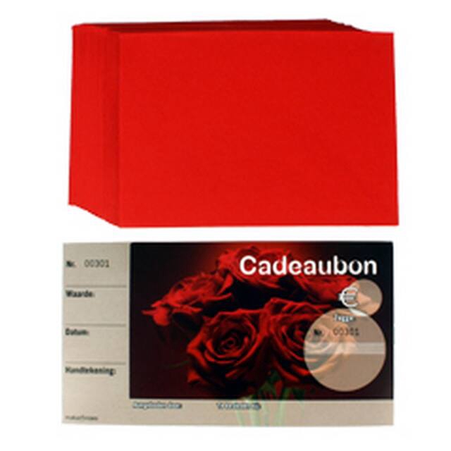 <h4>Gift voucher + envelope      - pack 50ps.</h4>