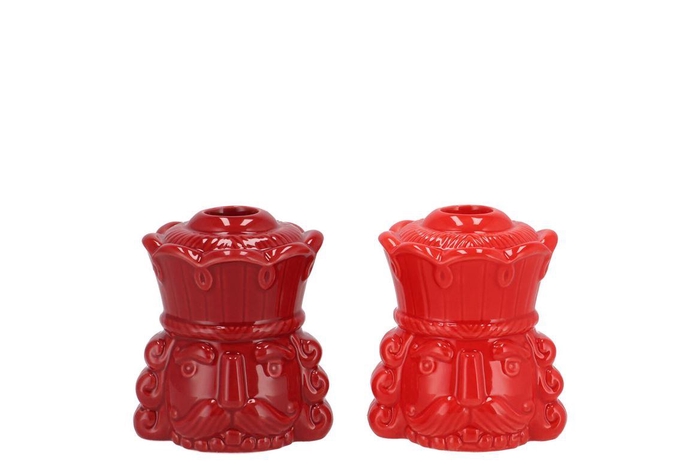 <h4>Jolie Wild Red King Candle H Ass 9x8x11cm</h4>