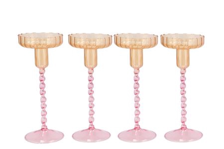 <h4>Jules Dreamy Pastel Mix Candle Holder Ass 9x22cm</h4>