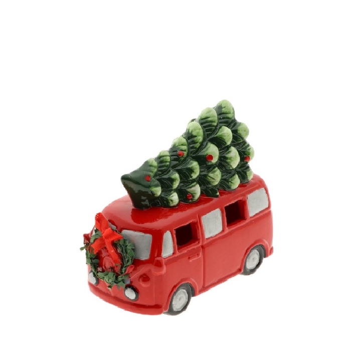 <h4>Kerst LED bus+boom 13.5*6.5*11.5cm</h4>
