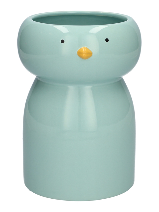 <h4>DF03-740102800 - Vase Poppy 14x12.2x17 l.blue</h4>