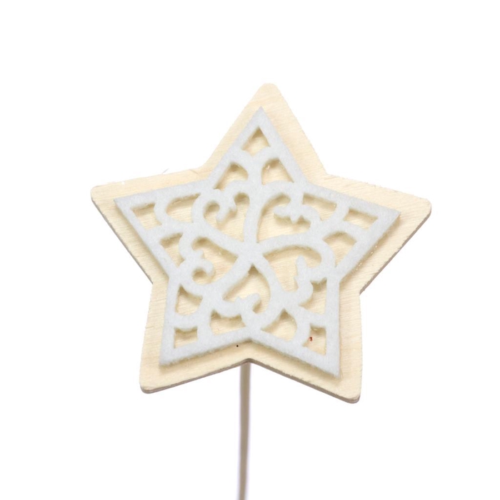 <h4>W/f Star O/s Nat./white</h4>