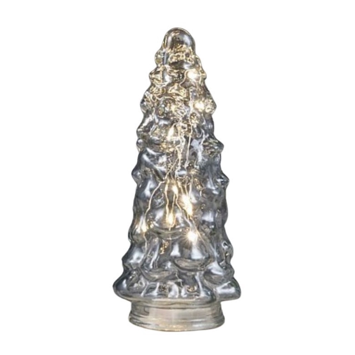 <h4>Kerst LED boom glas d09.5*21.5cm</h4>