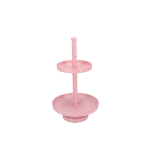 Storage Shelf Swirl Jolly Light Pink 35x35x62cm