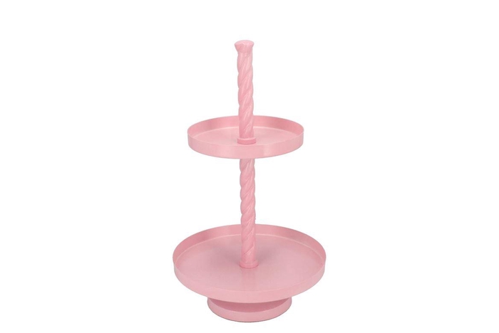 <h4>Storage Shelf Swirl Jolly Light Pink 35x35x62cm</h4>