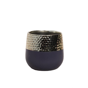 Dec Keramiek Rhonda Grey Stone + Gold Rim (Ø12cm)