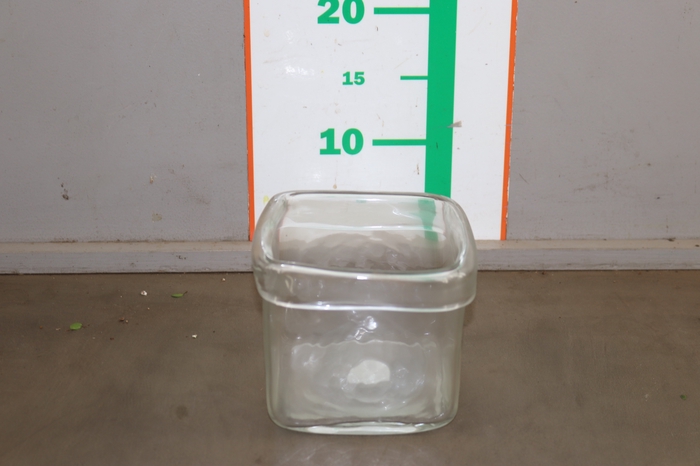 GLAS VIERKANT 13 CM