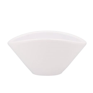 Vinci Matt White Bowl Oval 24x17x12cm