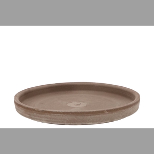 Terra Choco Schotel 23x3cm (bij Pot 293107)