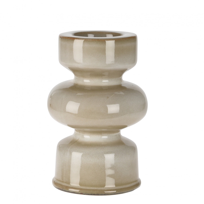 <h4>Homedeco Candle holder ceramics d10*15cm</h4>