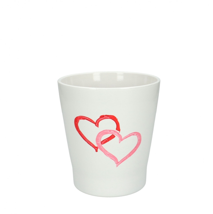 <h4>Valentine Ceramics phal.pot d13*14cm heart</h4>