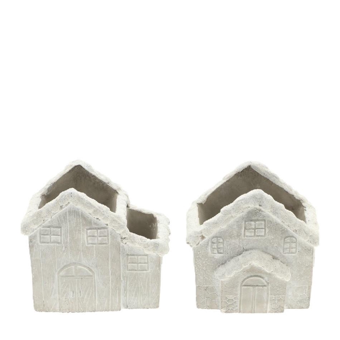 <h4>Ceramics House pot 16*12*15.5cm</h4>