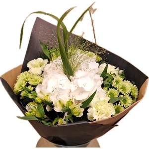 Bq Hydrangea Happy White