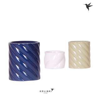 Kolibri Home Candy pot blue mix