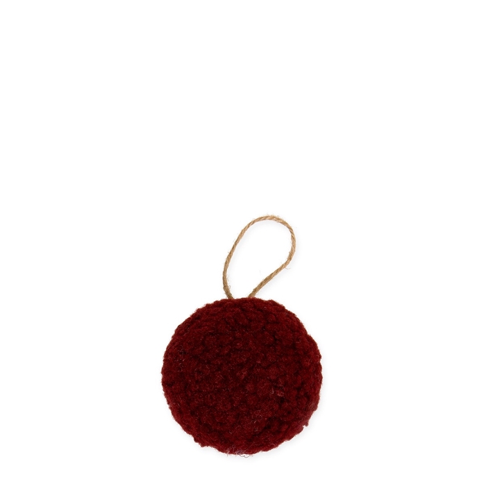 Kerstbal Bal Teddy  70mm