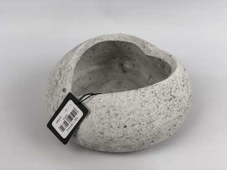 TERRACOTTA PLANTER BOB CREAM 19* *H8