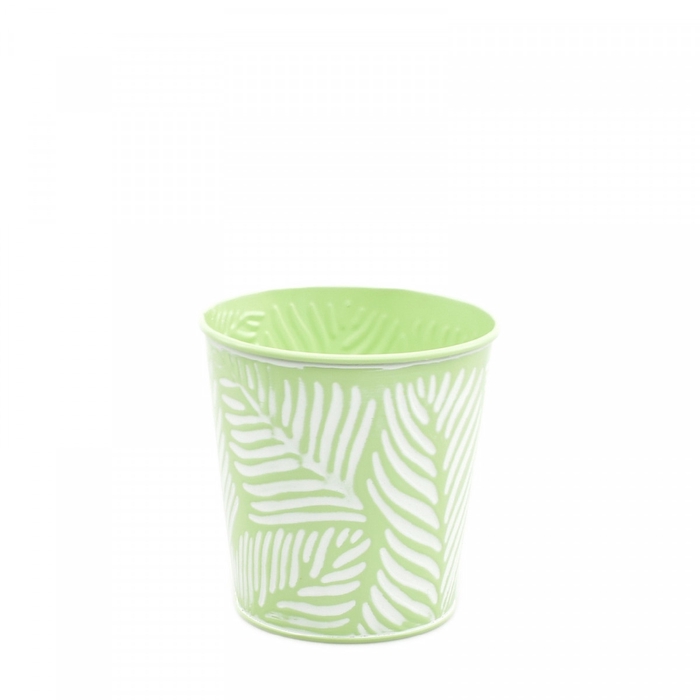 <h4>Zink Leaves pot d10.5*10.5cm</h4>