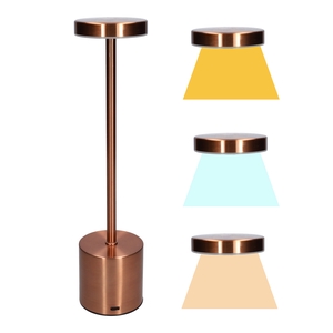 DF14-666490100 - LED Table Lamp Shimmer d8xh34.5 copper