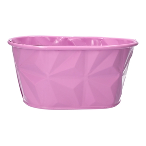 DF04-666772800 - Planter Zinna oval 19.7x13.5x10 lavender